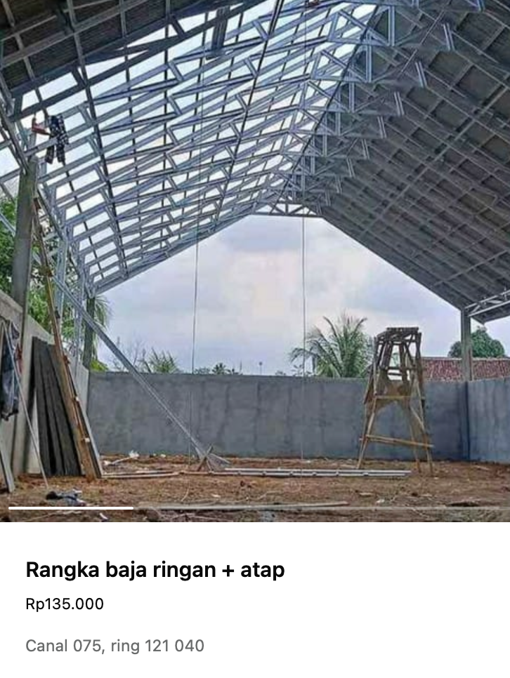 Rangka Baja Ringan